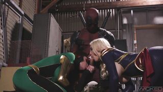 Captainmarvelxxx Seth Gamble Kenzie Taylor Сover
