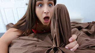 Abella Danger's Stepbrother gets up in the morning and pounds her tight young pussy Сover