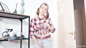 Alice Paradise & Milana A - Irresistible cuties tease a lad